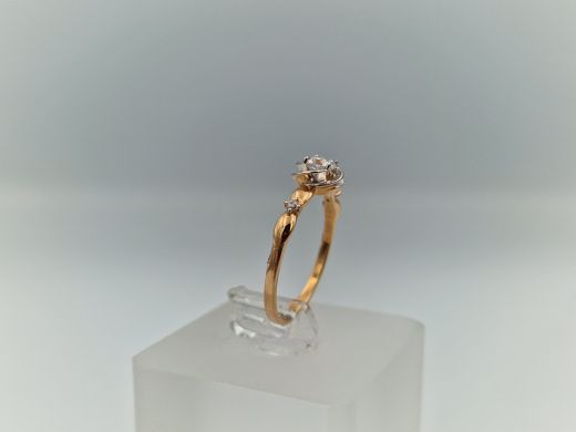 Zelta gredzens, 1.79 g, izm. 17