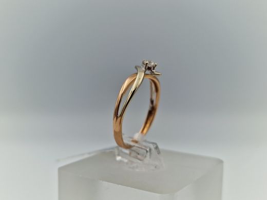 Zelta gredzens, 1.45 g, izm. 16.5