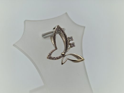 Золотой кулон с цирконом, 1.4 г