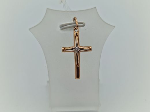 Zelta kulons ar cirkoniju, 0.72 g