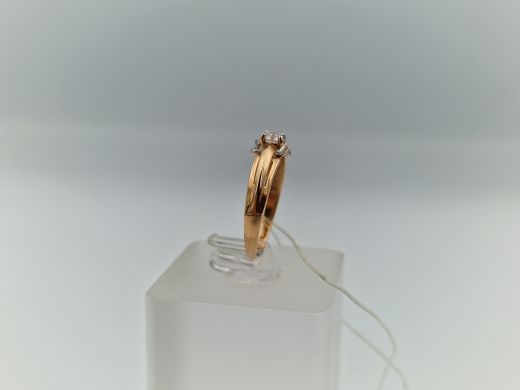 Zelta gredzens, 1.8 g, izm. 17.5