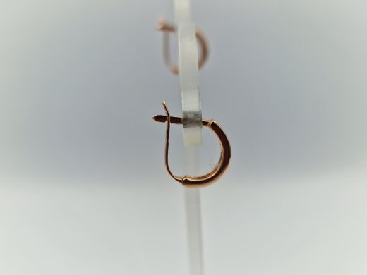 Zelta auskari ar cirkoniju, 1.15 g