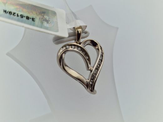 Zelta kulons ar briljantu, 1.45 g