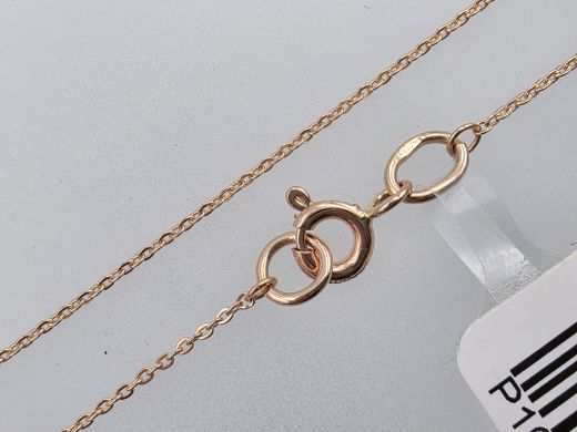 Zelta kaklarota ar cirkoniju, 1.63 g, izm. 45