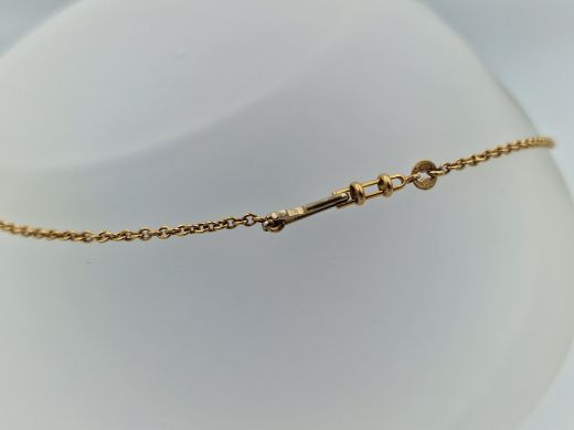 Zelta kulons ar smaragdu, 15.61 g, izm. 40