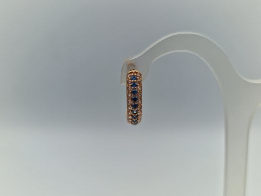 Zelta auskari ar cirkoniju, 1.89 g