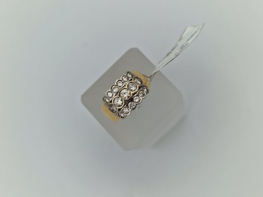 Zelta gredzens, 7.42 g, izm. 16.5