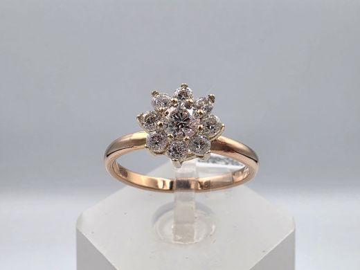 Zelta gredzens, 1.43 g, izm. 17.5