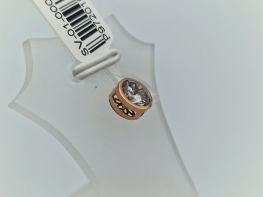 Zelta kulons ar cirkoniju, 0.68 g