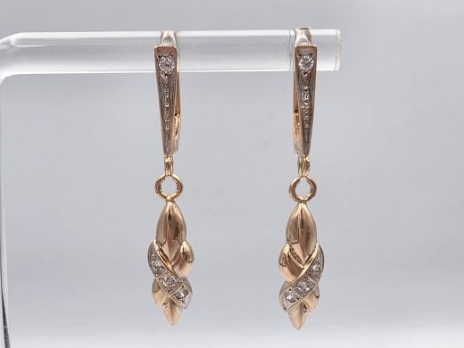 Золотые серьги, 3.50 г