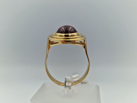 Zelta gredzens ar cirkoniju, 6.59 g, izm. 20