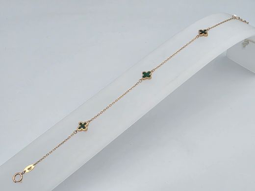 Kuldne käevõru, 1.59 g, suurus 19 cm