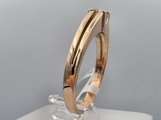 Gold ring with diamond, 3.64 g