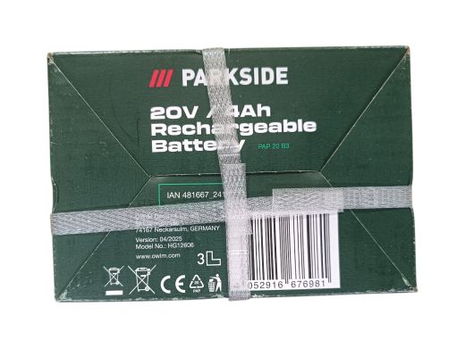 Parkside 20V / 4Ah 
