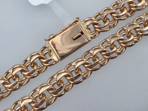 Zelta ķēdīte, 66.42 g, izm. 63 cm