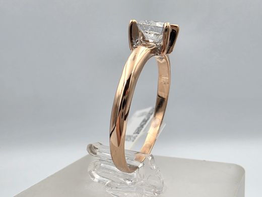 Gold ring, 2.21 g, size 17.5