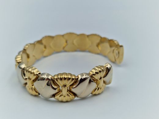 Zelta rokassprādze, 28.2 g, izm. 19