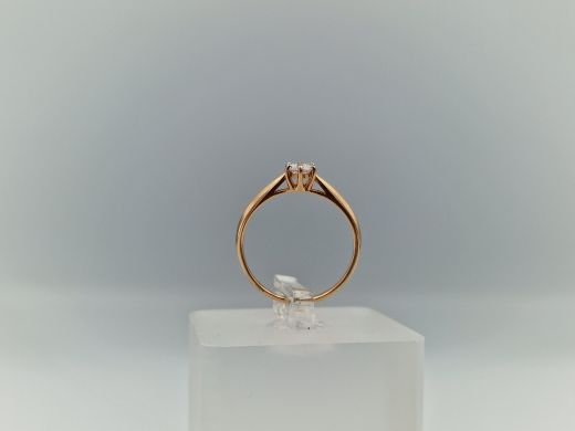 Zelta gredzens, 1.29 g, izm. 16.5