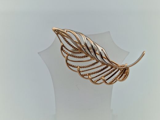 Gold brooch, 2.96 g