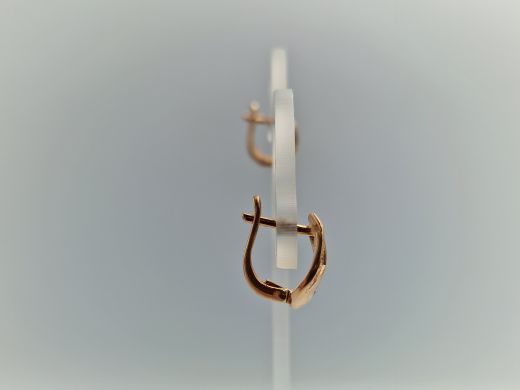 Zelta auskari ar cirkoniju, 2.83 g