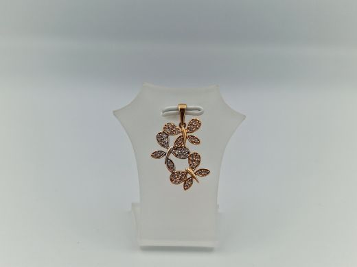 Zelta kulons ar cirkoniju, 1.65 g