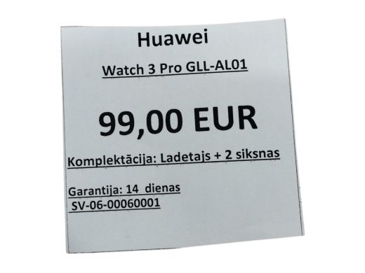 Huawei Watch 3 Pro Gll-Al01