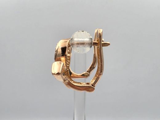 Золотые серьги, 3.22 г