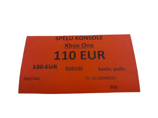 Microsoft Xbox One 500