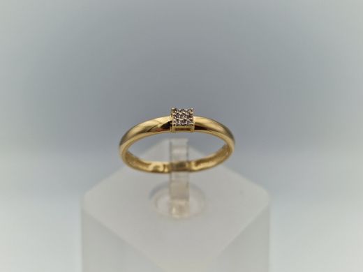 Zelta gredzens, 1.15 g, izm. 15.5