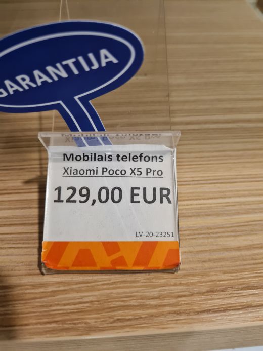 Xiaomi Poco X5 Pro 0.25 gb