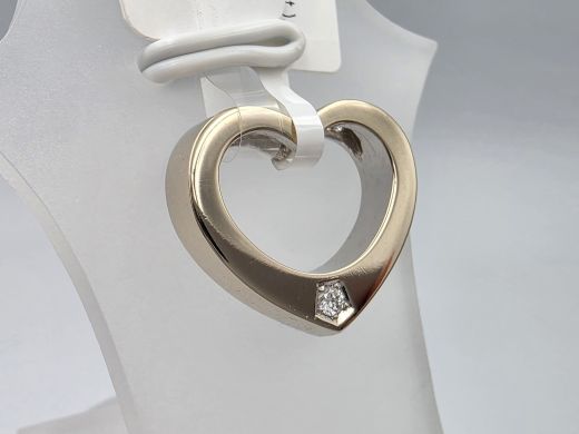 Gold pendant with diamond, 2.20 g