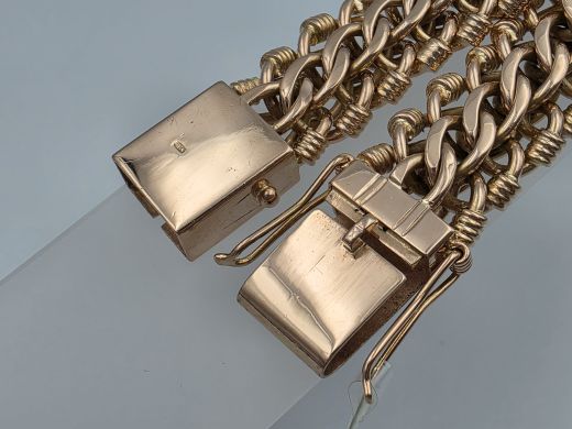 Золотой браслет, 80.22 г, разм. 23 cm