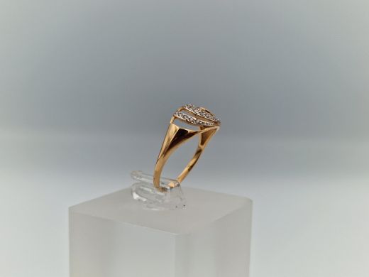 Zelta gredzens, 1.42 g, izm. 16.5