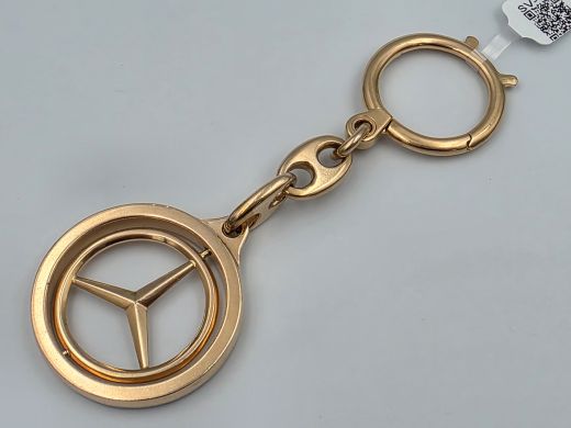 Gold keychain