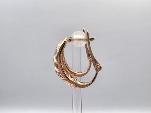 Zelta auskari, 3.86 g