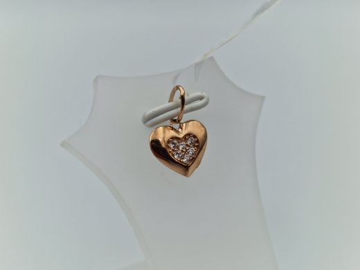 Zelta kulons ar cirkoniju, 0.69 g