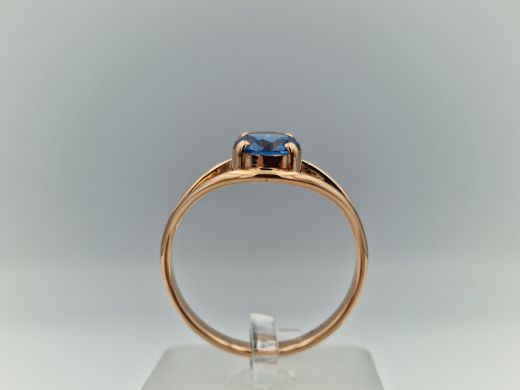 Zelta gredzens ar cirkoniju, 4.94 g, izm. 24