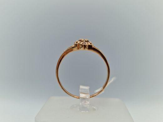 Zelta gredzens, 1.33 g, izm. 17