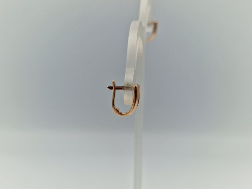 Zelta auskari ar cirkoniju, 1.47 g