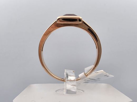 Gold ring with diamond, 3.86 g, size 18