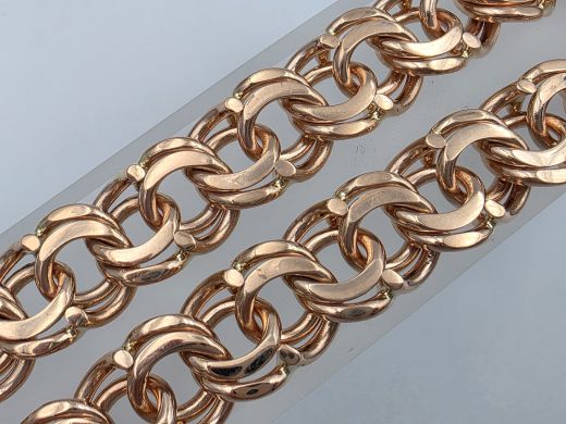 Zelta rokassprādze, 63.16 g, izm. 25 cm