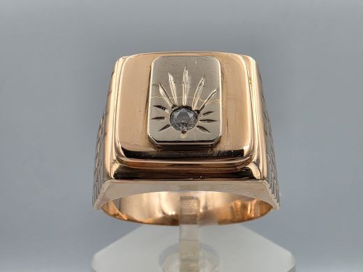 Zelta gredzens, 15.55 g, izm. 23