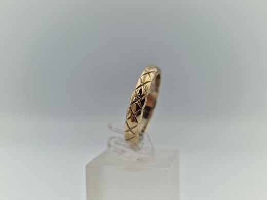 Zelta gredzens, 4.24 g, izm. 17