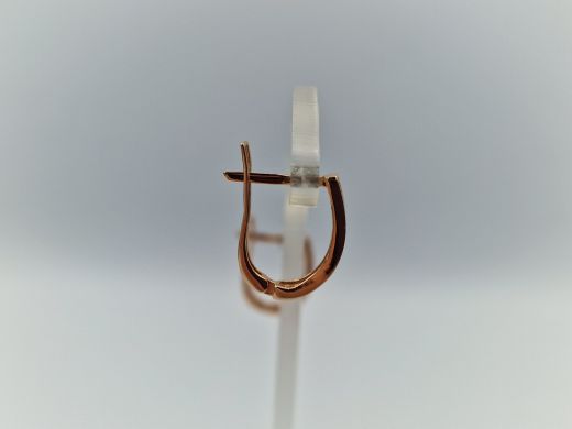 Zelta auskari ar cirkoniju, 1.77 g