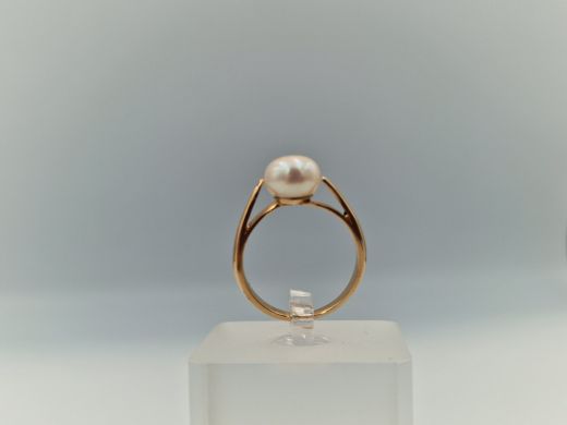 Золотое кольцо, 3.28 г, разм. 17.5