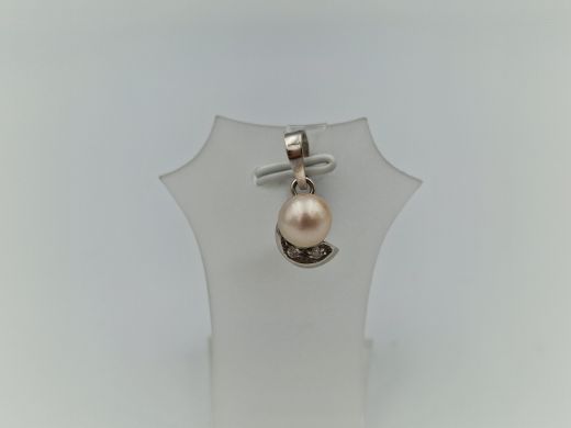 Zelta kulons ar cirkoniju, 1.89 g