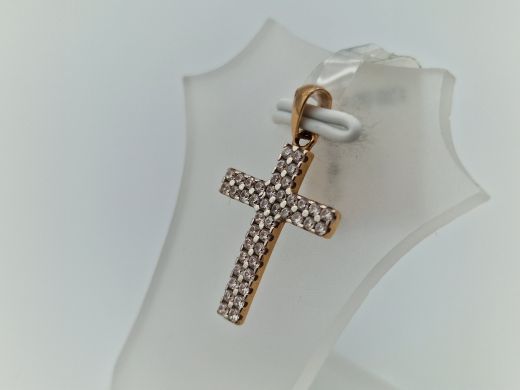 Zelta kulons ar cirkoniju, 1.6 g