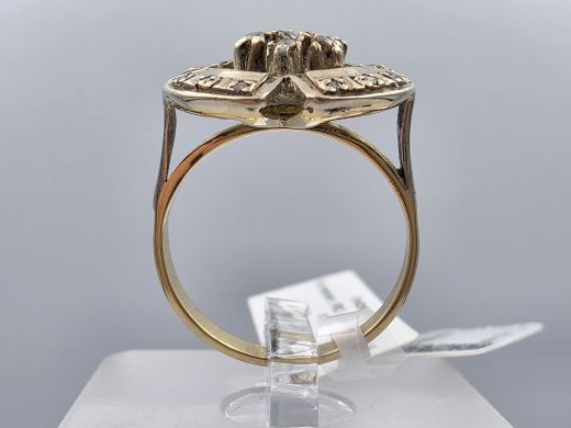 Gold ring, 4.40 g, size 16.5