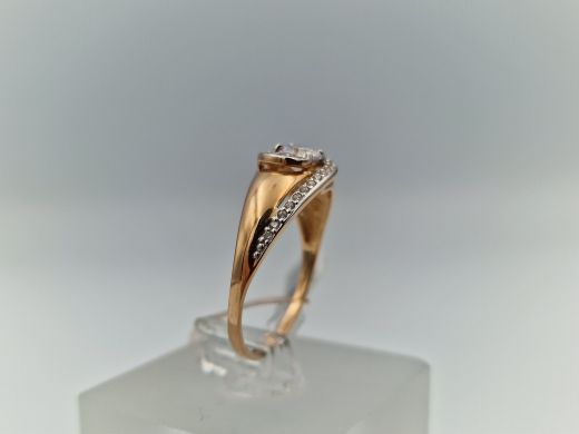 Zelta gredzens, 2.22 g, izm. 19