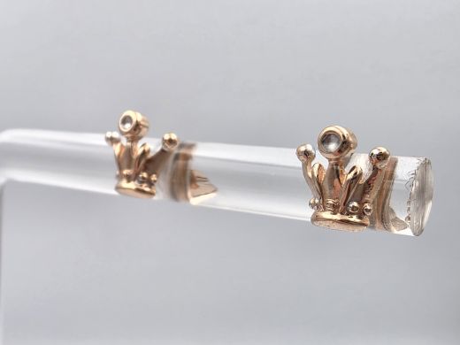 Золотые серьги, 1.24 г